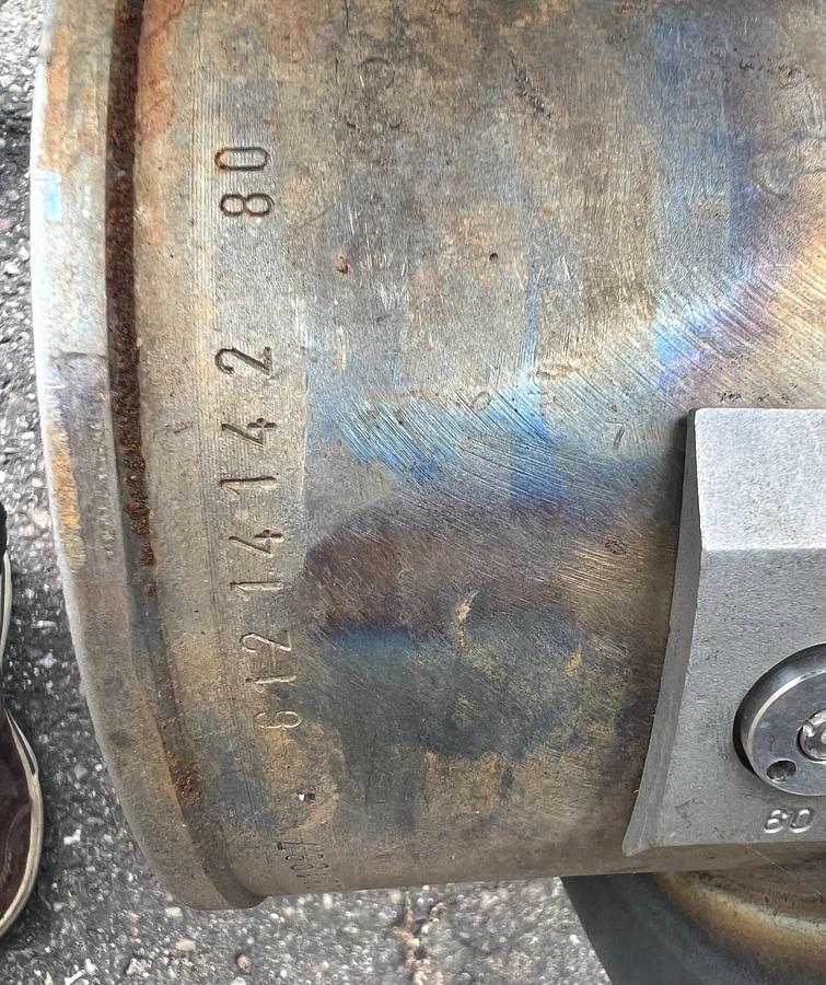 Used 2025 Alfa Laval NX 438 conveyor for 3-phase decanter unit