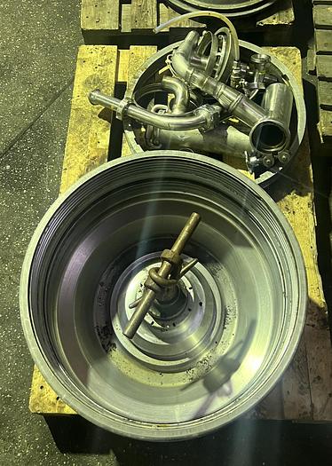 Used Westfalia separator type SAMN 15007 in purifier configuration