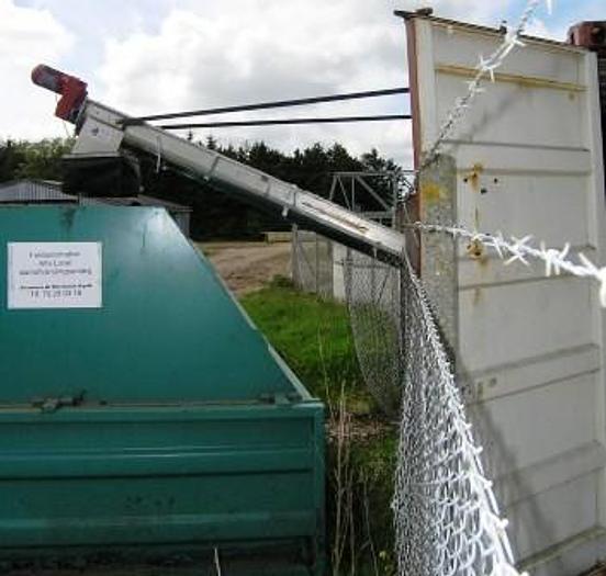 Used Complete decanter sludge dewatering unit
