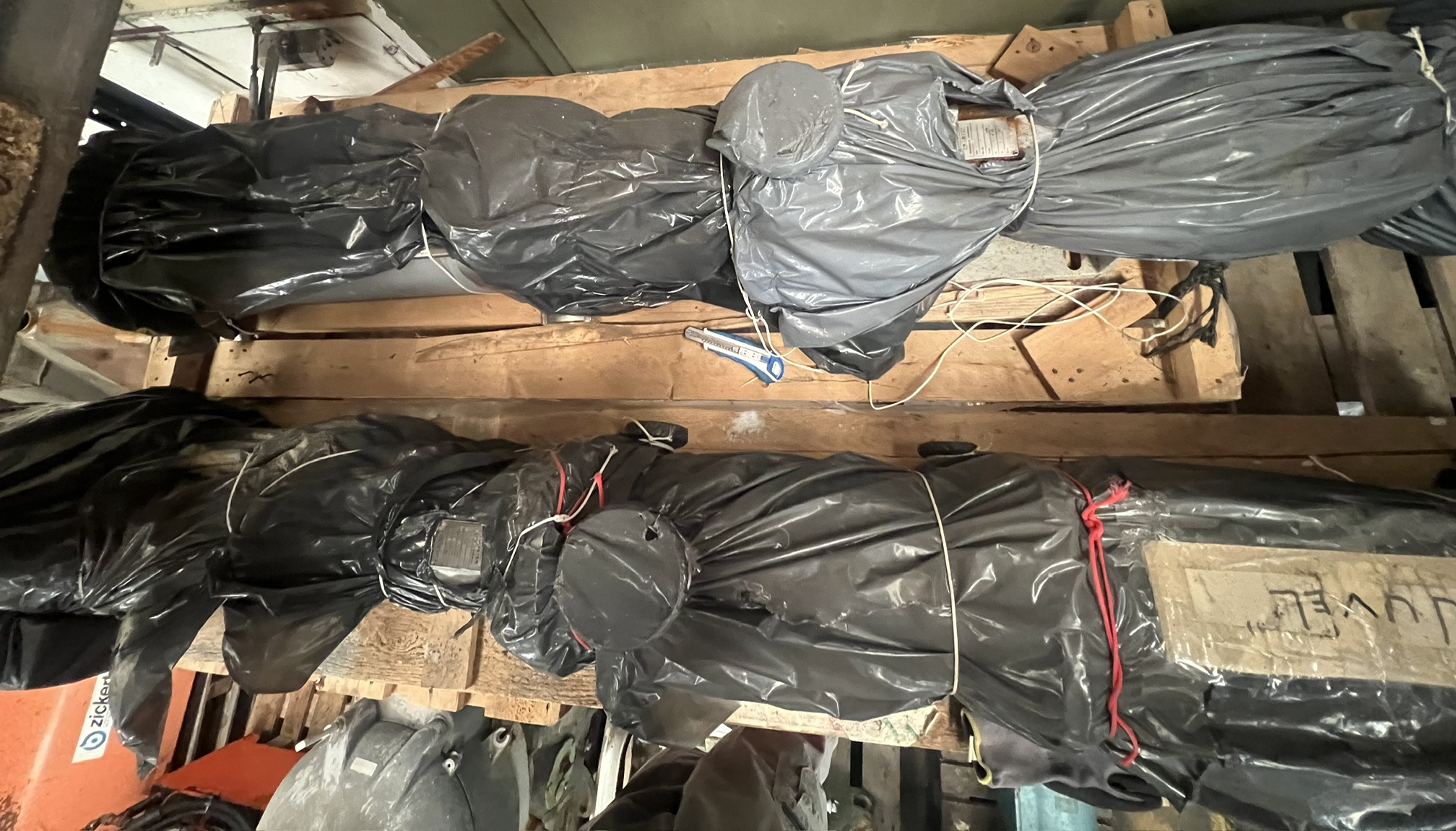 Used WANGEN excenter screw pump, type KL50S 110,0