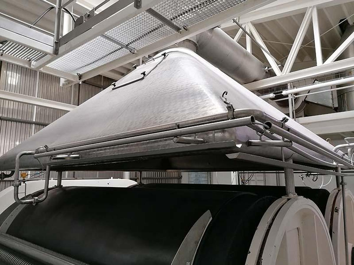 Used Escher Wyss Twin Drum Dryer  ZW2350