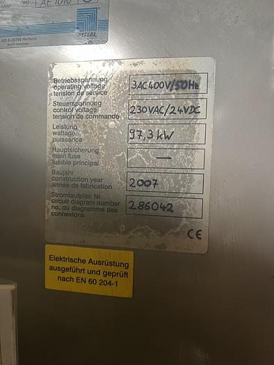 Used KARL SCHNELL F320 emulsifier