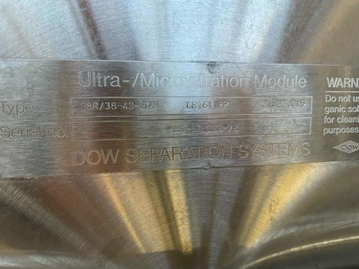 Used 2000 Alfa Laval DDS UF- membrane filter unit