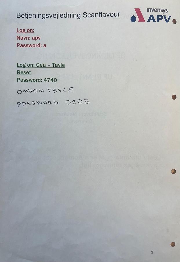 Used 2006 APV Invensys A/S UF- membrane plant