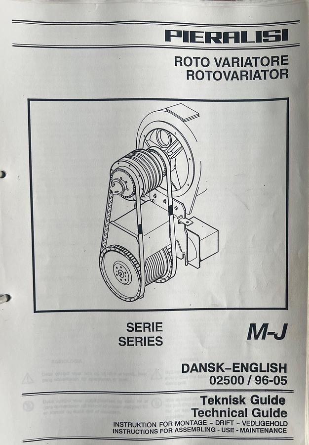 Refurbished PIERALISI decanter, type JUMBO 4