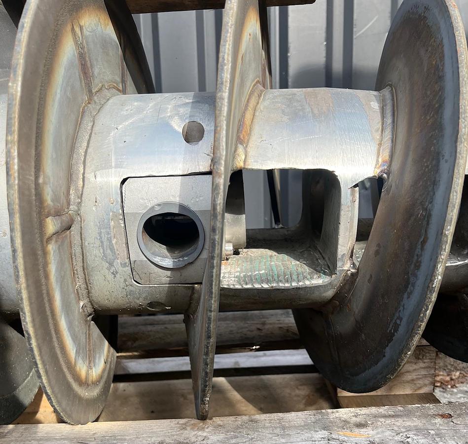 Used 2025 Alfa Laval NX 438 conveyor for 3-phase decanter unit