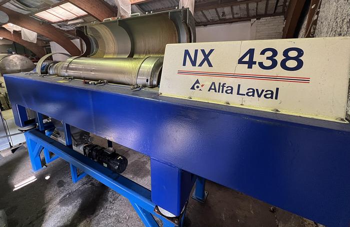 Refurbished Alfa Laval tricanter centrifuge, NX438B-11G