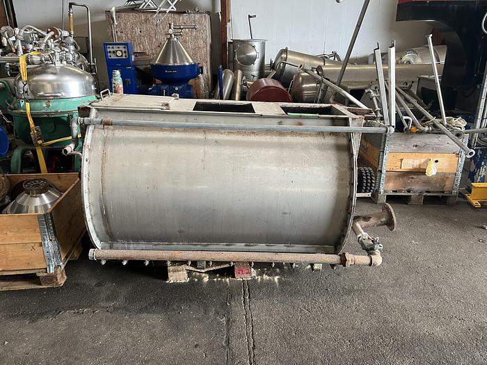 Used 2000 Stainless steel vessel ApS Process vessel