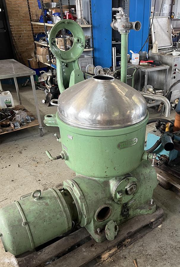 Used WESTFALIA clarifier, type KG 10006