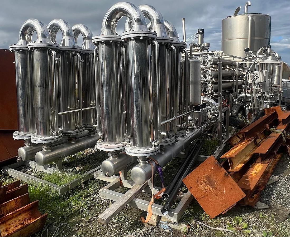 Used UF- membrane and ceramic filter plant