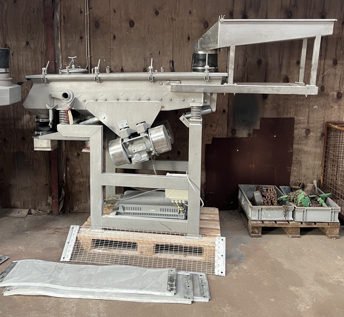 Used SCAN-VIBRO Vibrating powder sieve