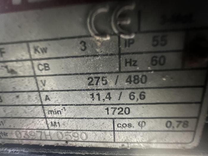 Used 1991 Blower Company Mobile blower