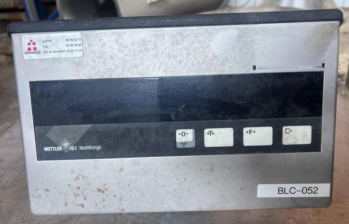 Used Electronic weight, max 120 kg. August Sauter GmbH for Mettler Instruments.