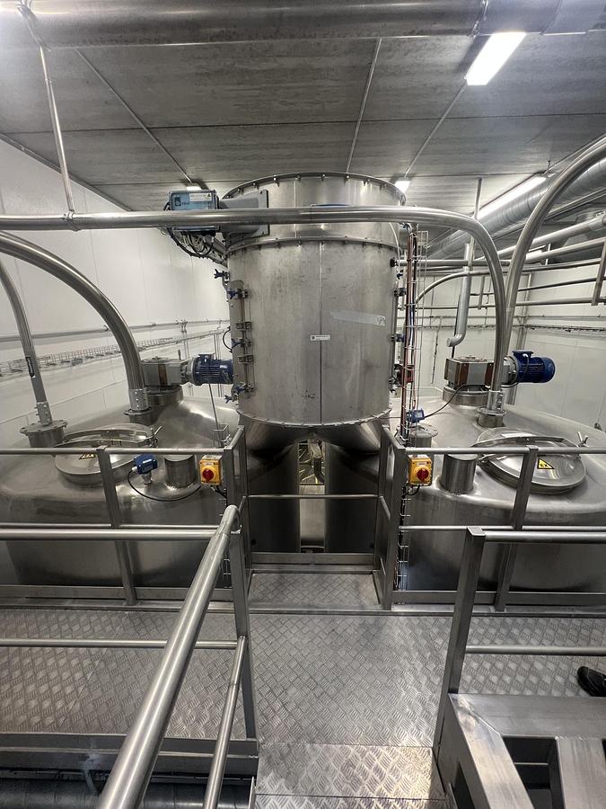 Used Complete Stainless-Steel Powder & Granulate Processing and Packaging Line