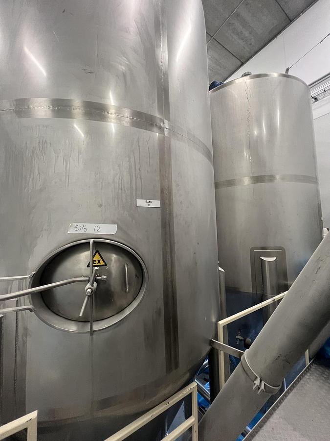Used Complete Stainless-Steel Powder & Granulate Processing and Packaging Line