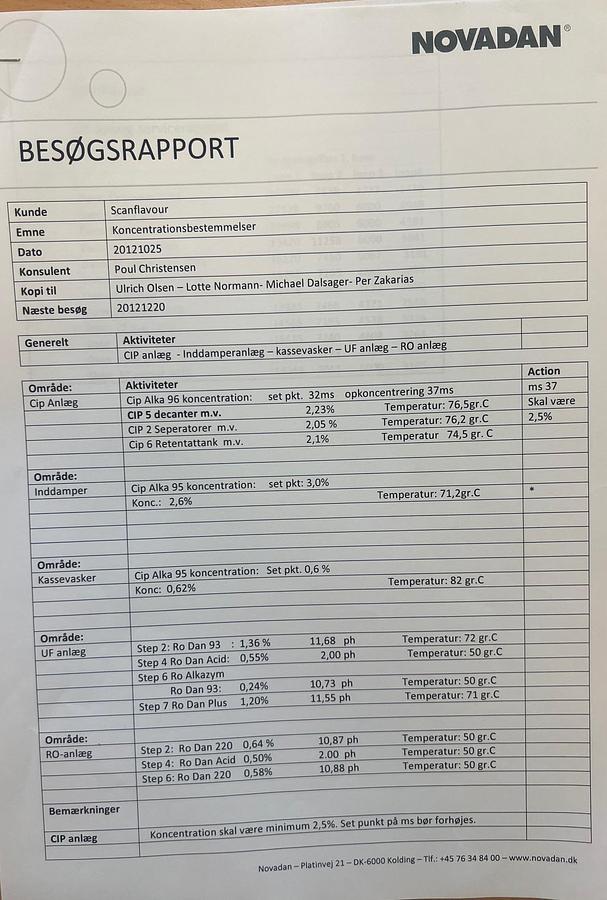 Used 2006 APV Invensys A/S UF- membrane plant