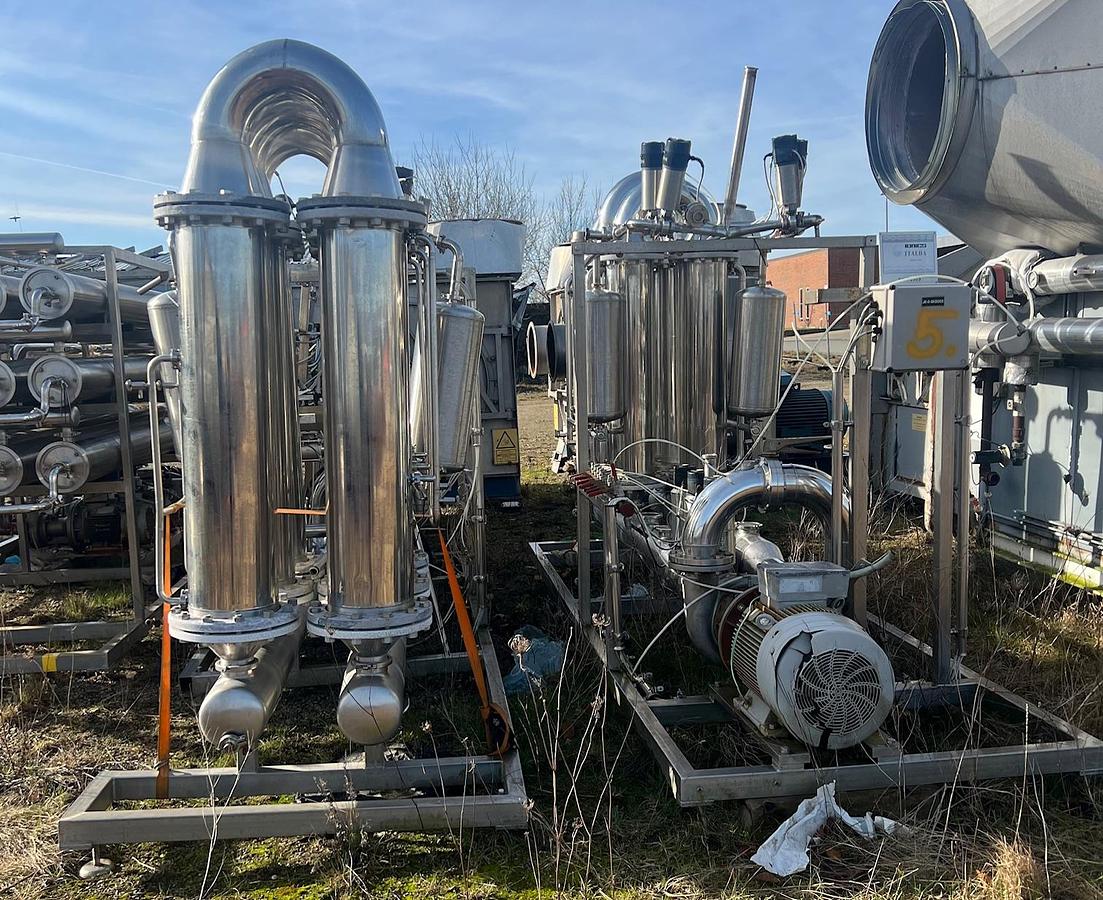 Used UF- membrane and ceramic filter plant