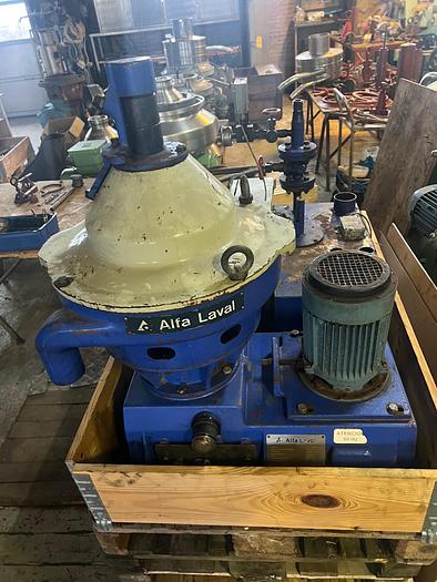 Used Alfa Laval MMPX303 module, complete separation system.