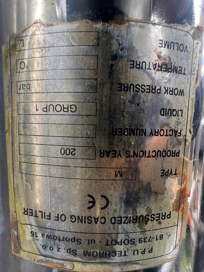 Used UF- membrane and ceramic filter plant