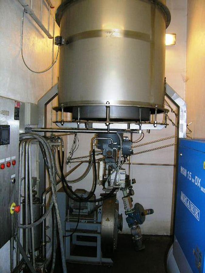 Used Alfa Laval KIX 4 spin flash dryer