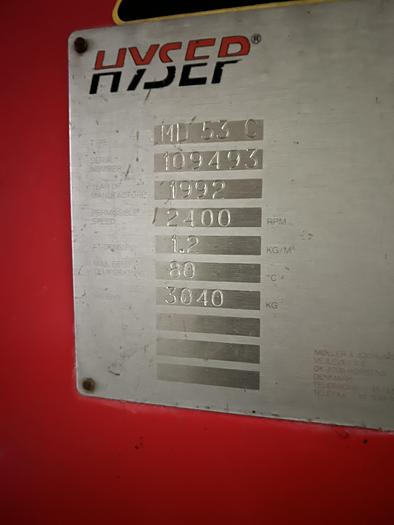 Used 1992 DDS Engineering (bought by GEA Westfalia) HYSEP - MD 53 C