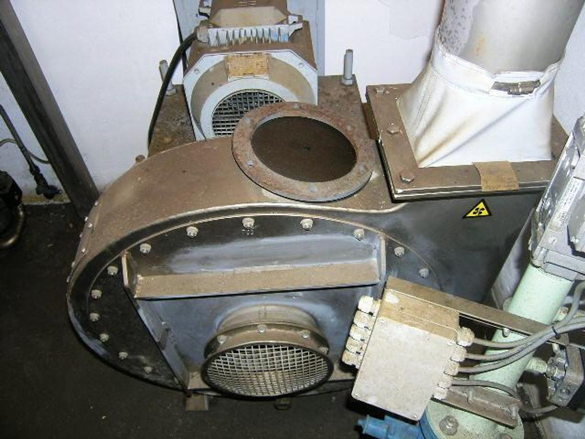 Used Alfa Laval KIX 4 spin flash dryer