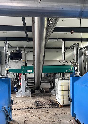 Used 2009 Westfalia Separator GmbH Decanter centrifuge, type UCF 466-00-35