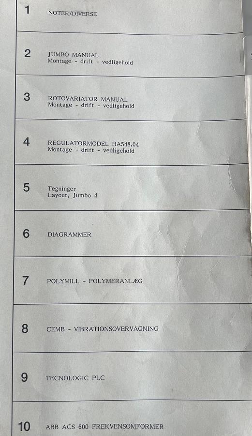 Refurbished PIERALISI decanter, type JUMBO 4