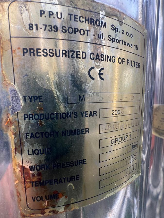 Used UF- membrane and ceramic filter plant