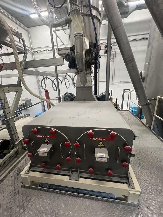 Used Complete Stainless-Steel Powder & Granulate Processing and Packaging Line