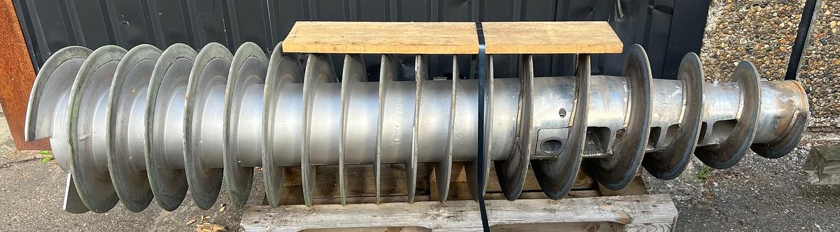 Used 2025 Alfa Laval NX 438 conveyor for 3-phase decanter unit