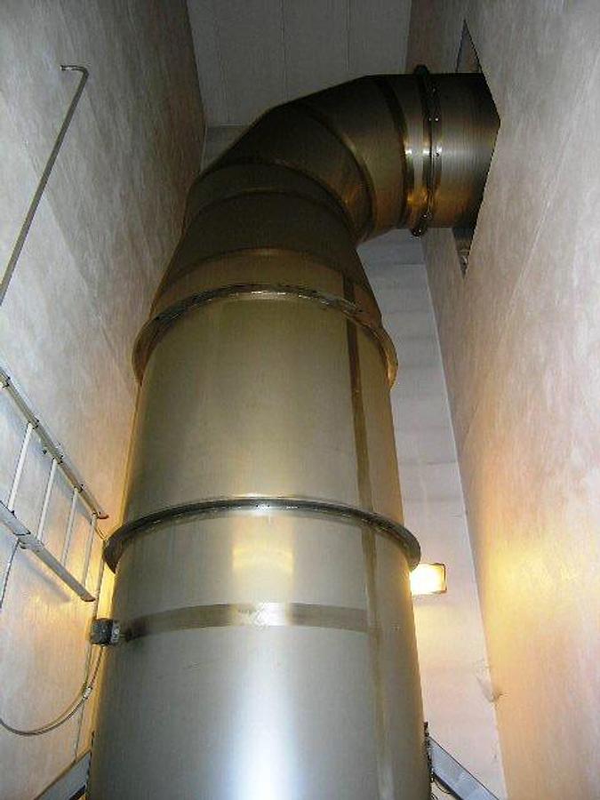 Used Alfa Laval KIX 4 spin flash dryer