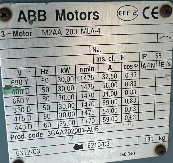 Used Alfa Laval FPNX 418B-31 - decanter unit