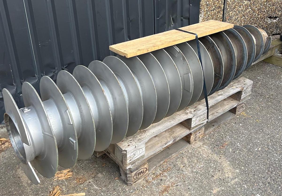Used 2025 Alfa Laval NX 438 conveyor for 3-phase decanter unit