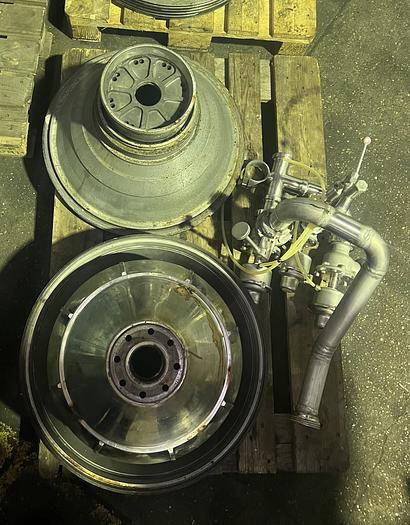 Used Westfalia separator type SAMN 15007 in purifier configuration