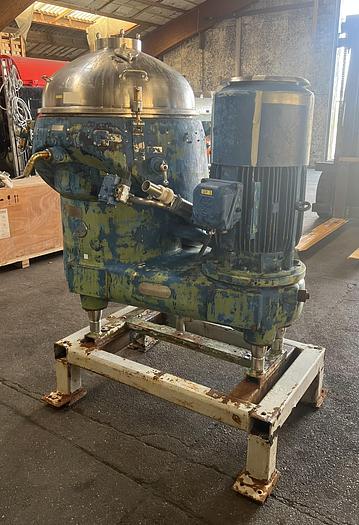 Used Westfalia separator type SAMN 15007 in purifier configuration