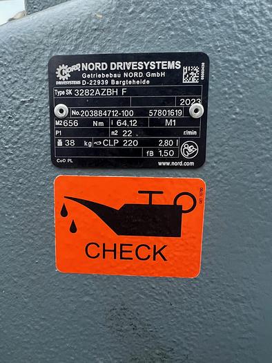 Used PST SWEDEN Shaftless screw conveyor, type U320