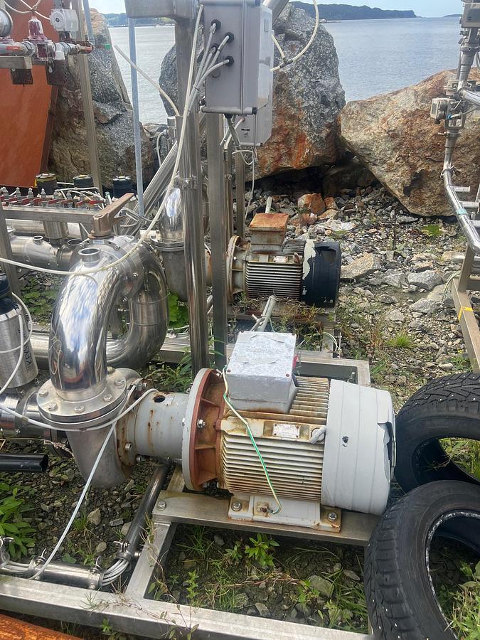 Used UF- membrane and ceramic filter plant