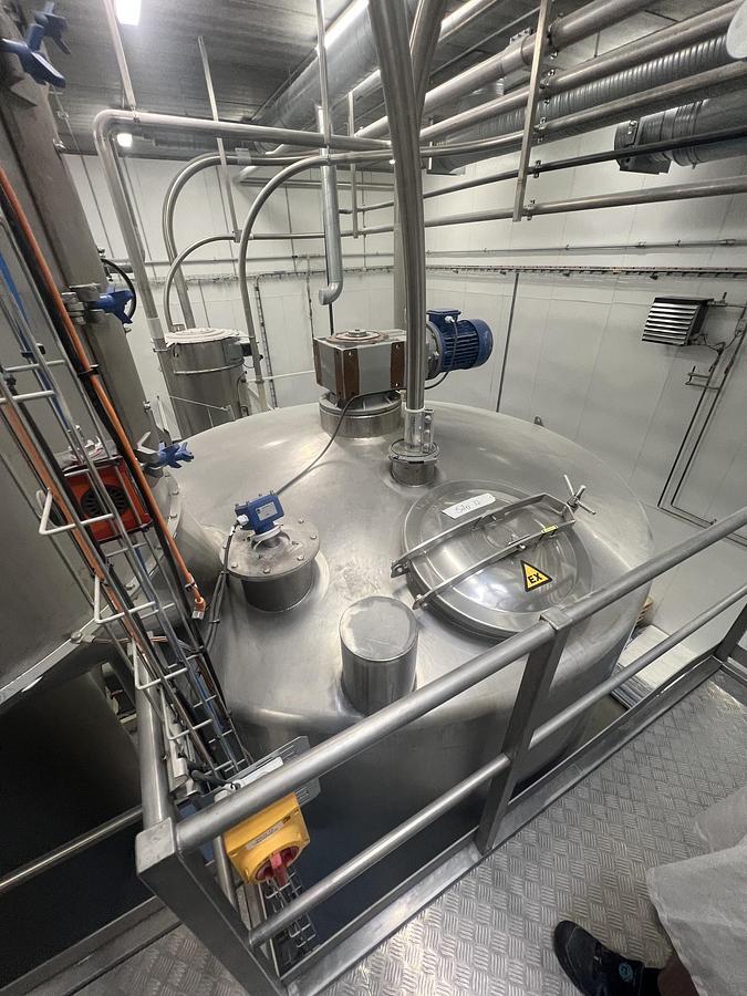Used Complete Stainless-Steel Powder & Granulate Processing and Packaging Line