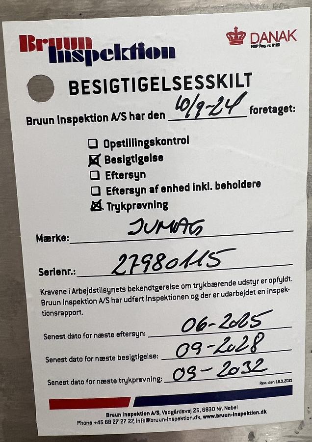 Used 2015 JUMAG DG460