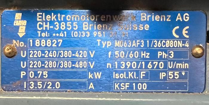 Used 2008 HABLUTZEL KSF-100 edge filterunit
