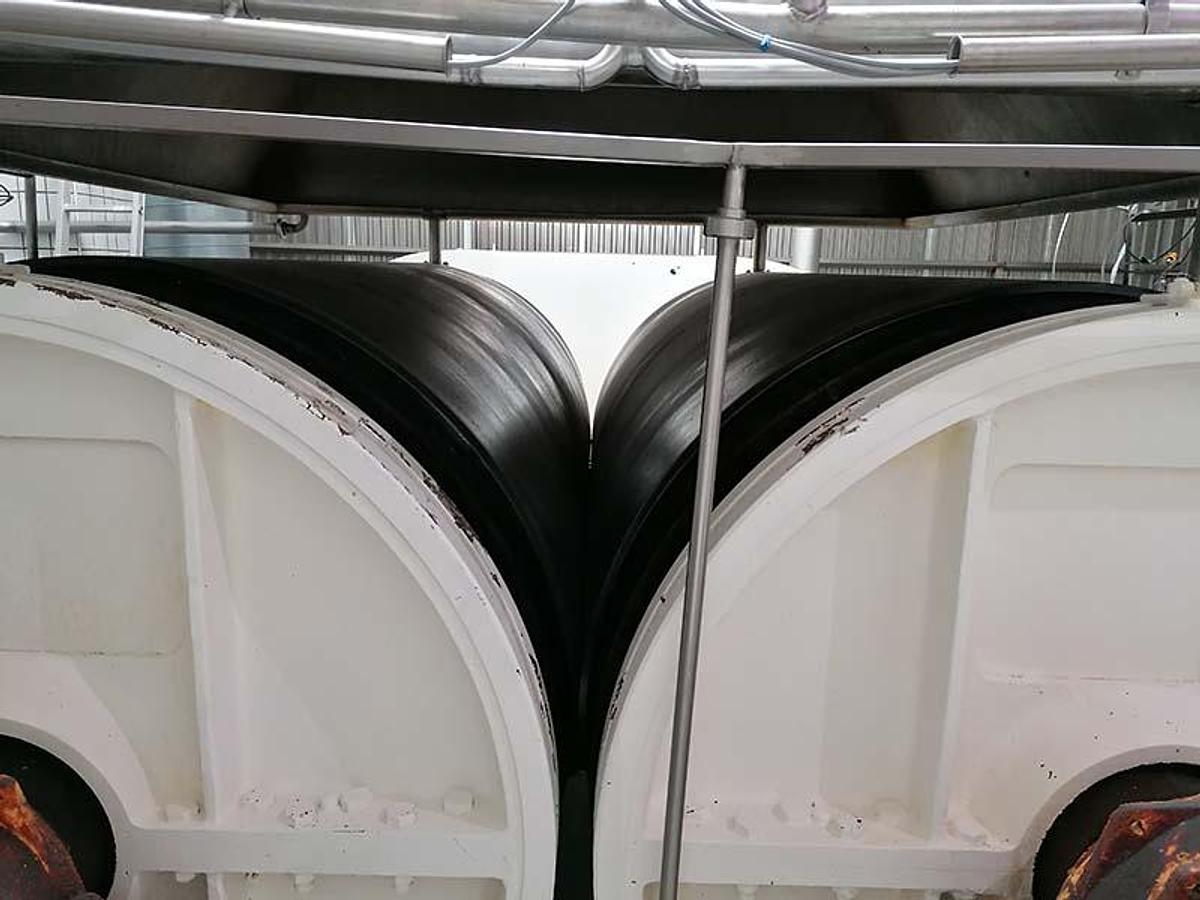 Used Escher Wyss Twin Drum Dryer  ZW2350