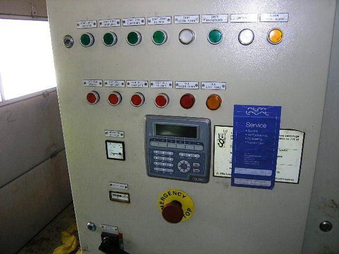 Used Mobile Alfa Laval unit with Alfa Laval AVNX 919B-31G decanter