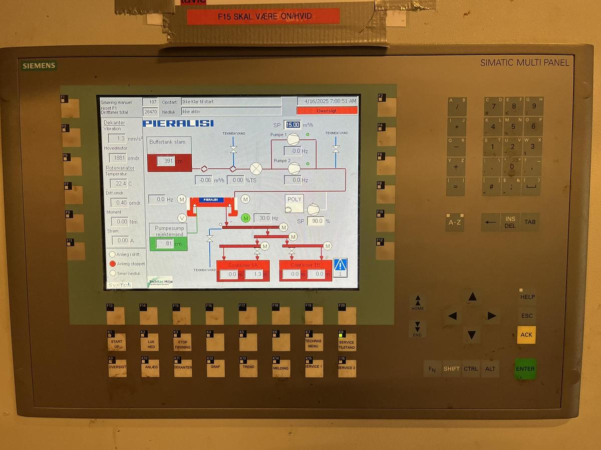 Used 2005 Pieralisi HERCULES 470/3 - ESTRATTORE CENTRIFUGO