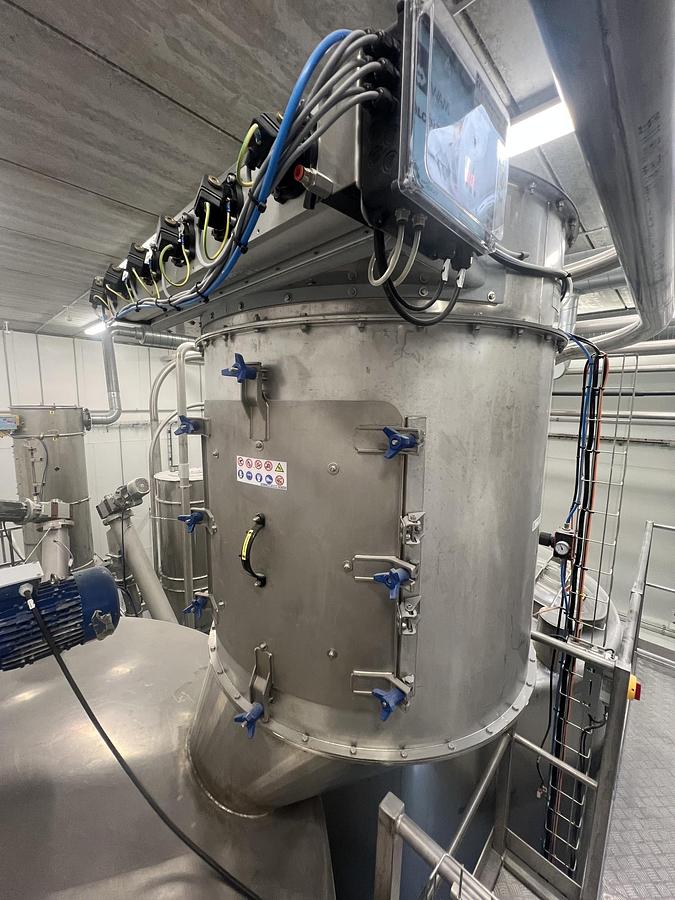 Used Complete Stainless-Steel Powder & Granulate Processing and Packaging Line