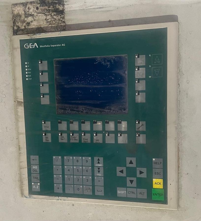 Used 2005 Westfalia Separator GmbH Decanter centrifuge, type UCD 345-00-02