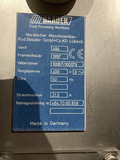 Used BAADER  Filleting lines for herings and mackarel