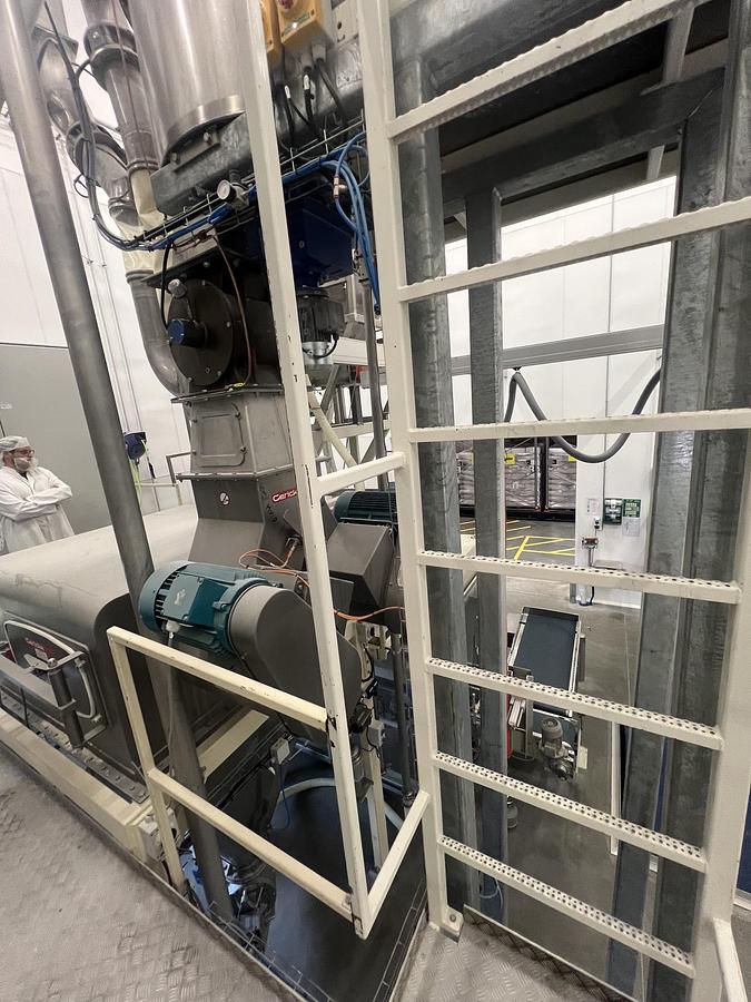 Used Complete Stainless-Steel Powder & Granulate Processing and Packaging Line