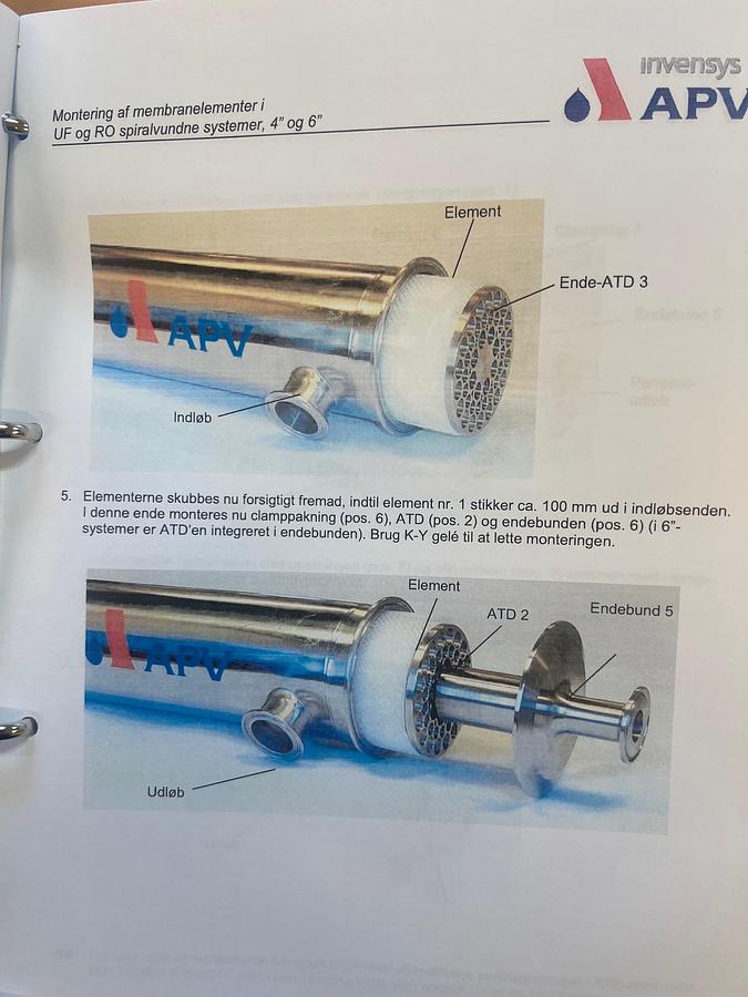 Used 2006 APV Invensys A/S UF- membrane plant