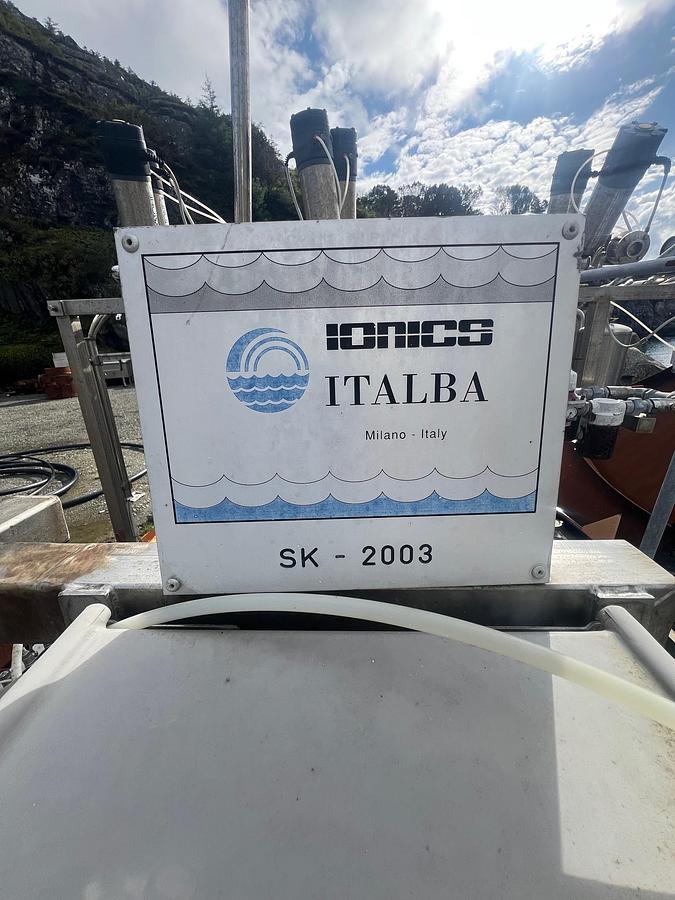 Used UF- membrane and ceramic filter plant